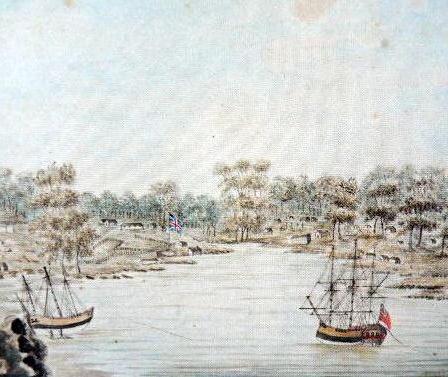 Sydney Cove Port Jackson 1788 by William Bradley 